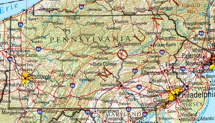 map-of-pennsylvania